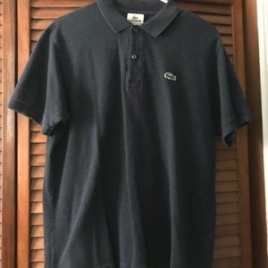 Men’s Button Down Lacoste Polo Small Navy